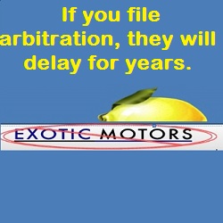 Exotic Motors Fraud